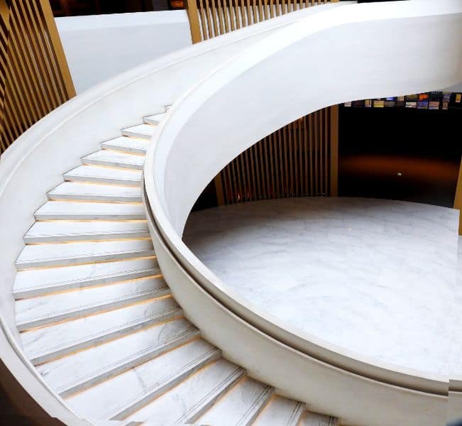 Carrara Ceramic Tile For Stair