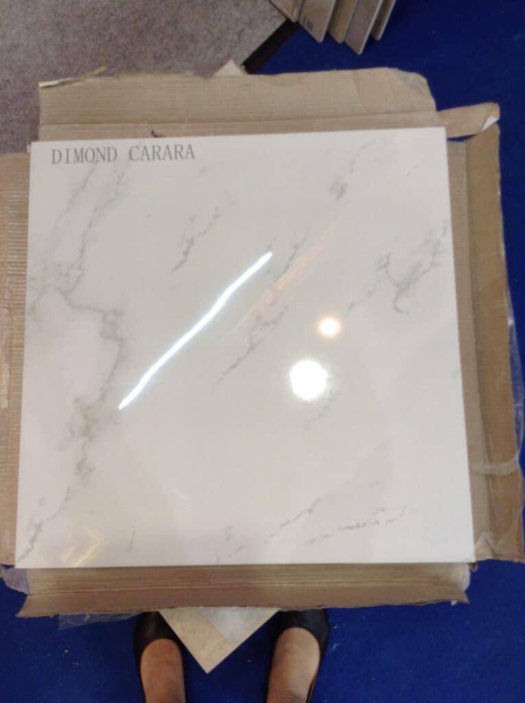 Dimond Carrara Tile Real Product