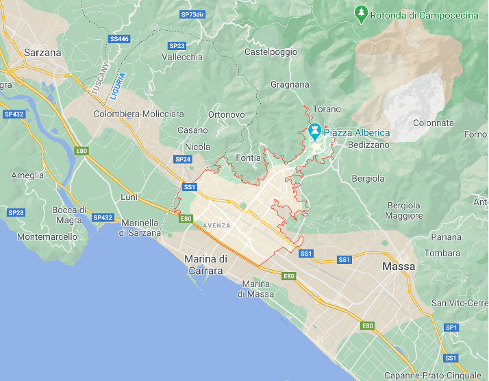 Province Of Massa And Carrara Italy