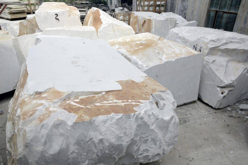Carrara Marble Broken