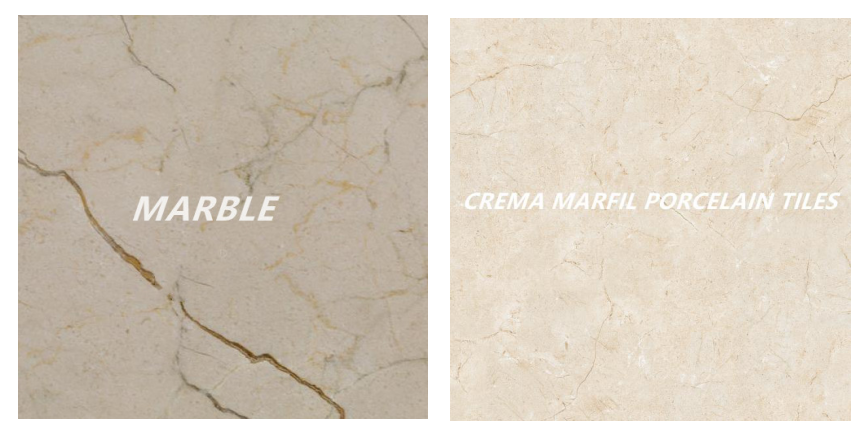 Compare Crema Marfil Tile Vs Stone Marble